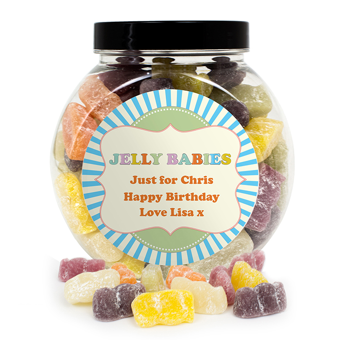 Jelly Babies Sweet Jar